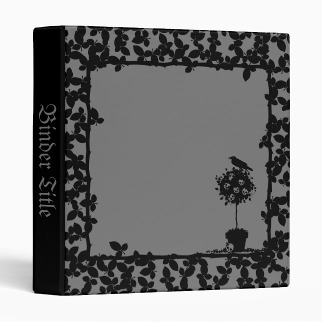 Evil Topiary Coordinates Binder (Front/Spine)