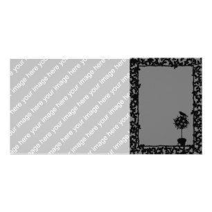 Evil Topiary Coordinates Card