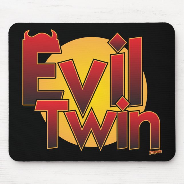 Evil Twin Mouse Pad (Front)