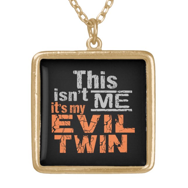 Evil Twin necklace (Front)