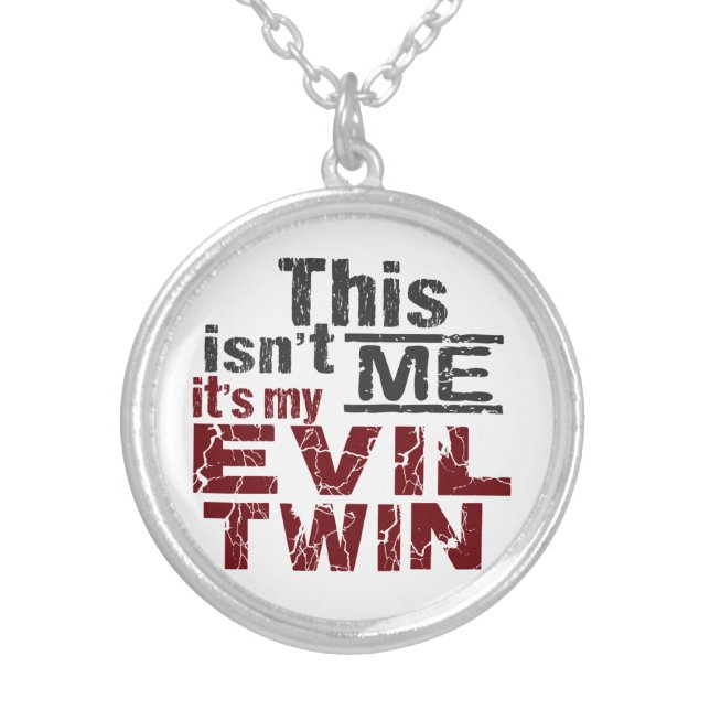 Evil Twin necklace (Front)