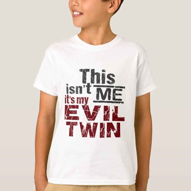 Evil Twin shirt - choose style & color (Front)