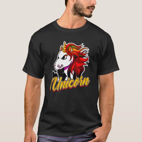 Evil Unicorn T_Shirt