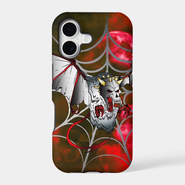 Evil Vampire Bat Iphone Case (Back)