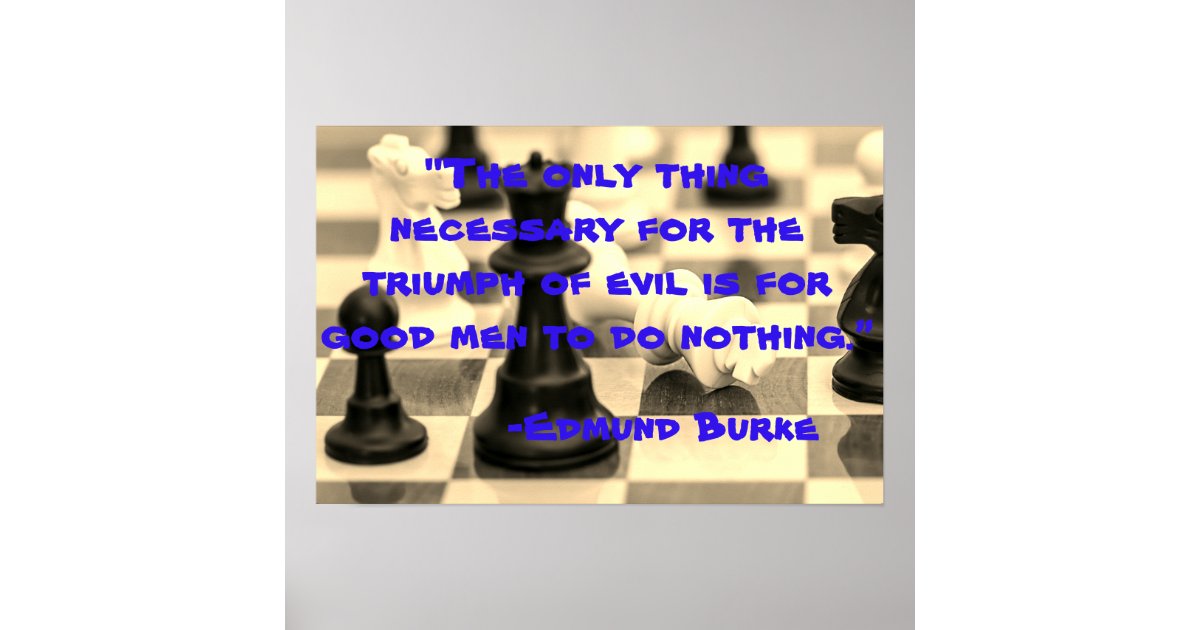 Edmund Burke Good Vs Evil