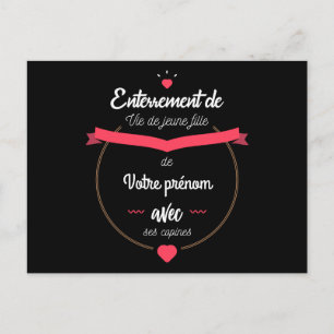 EVJF de "votre prénom" avec ses copines Postcard