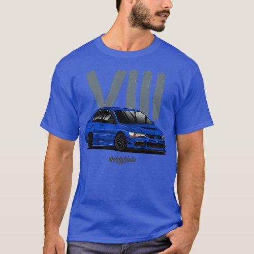 EVO VIII blue T_Shirt