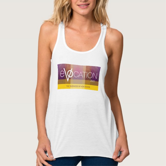 eVOcation 2021 Official T-Shirt- Women T-Shirt Tank Top (Front)
