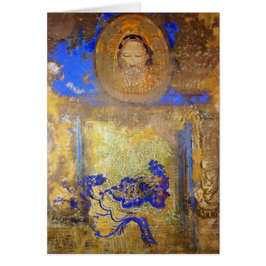 Evocation by Odilon Redon Cards (Front)
