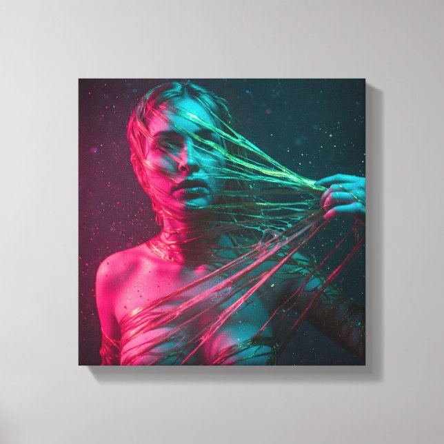 EVOETRY Stretched Canvas Print (Front)