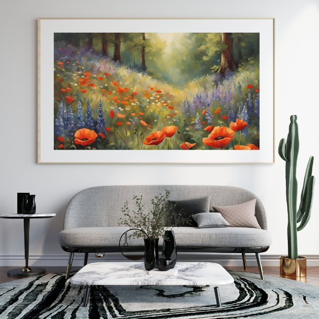 Evoke the Magic of Spring Dreamy Landscape Poster (Evoke the Magic of Spring Dreamy Landscape Poster)