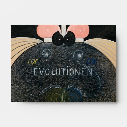 Evolution 1908 by Hilma af Klint Envelope