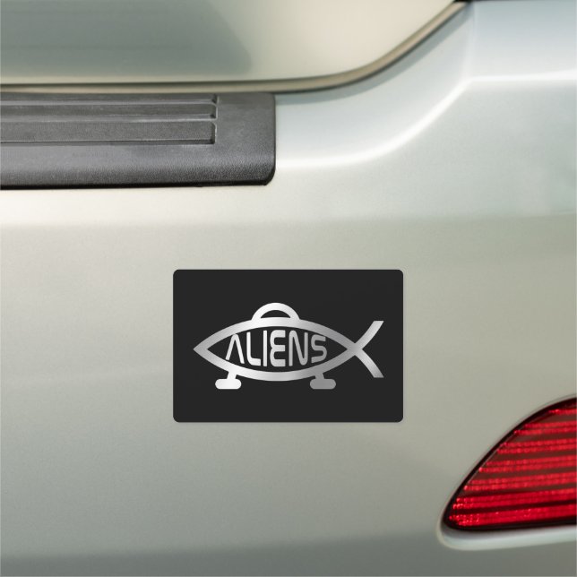 Evolution - Aliens Car Magnet (In Situ)