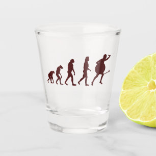Evolution Arrow Shot Glass