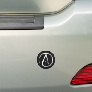 Evolution - Atheist Car Magnet