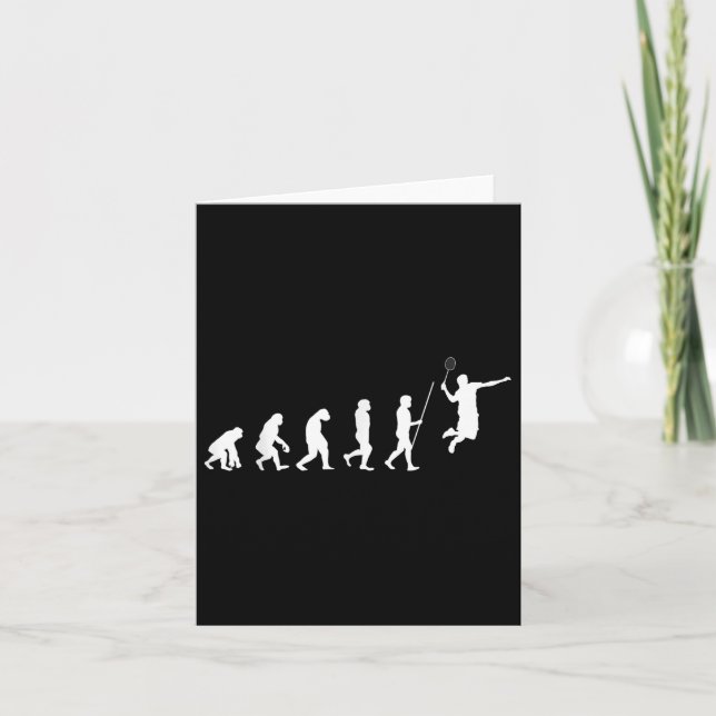 Evolution Badminton _ Shuttle _ Badminton Player G Card (Front)