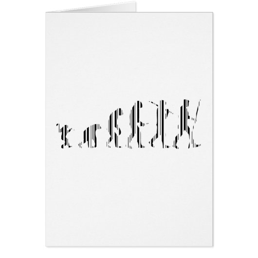 EVOLUTION BAR CODE Darwin Barcode Pattern Design Cards (Front)