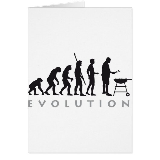 evolution barbecue cards (Front)