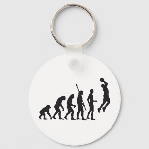 evolution basketball keychain