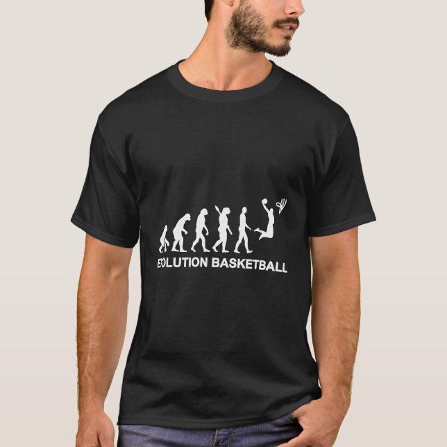 Evolution Basketball T-Shirt (Front)