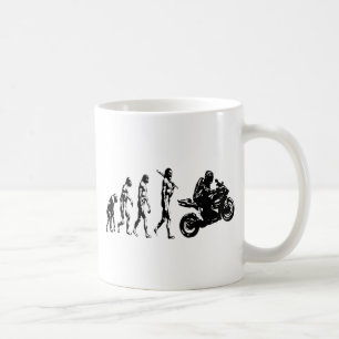 evolution bike coffee mug