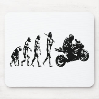 evolution bike mouse pad