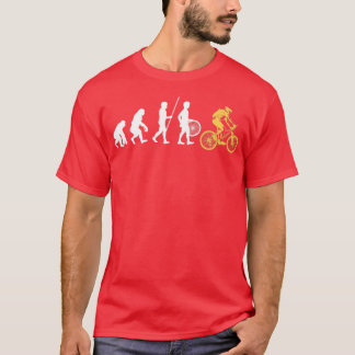 Evolution Biker Bicycle T-Shirt