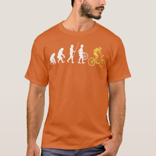 Evolution Biker Bicycle T-Shirt