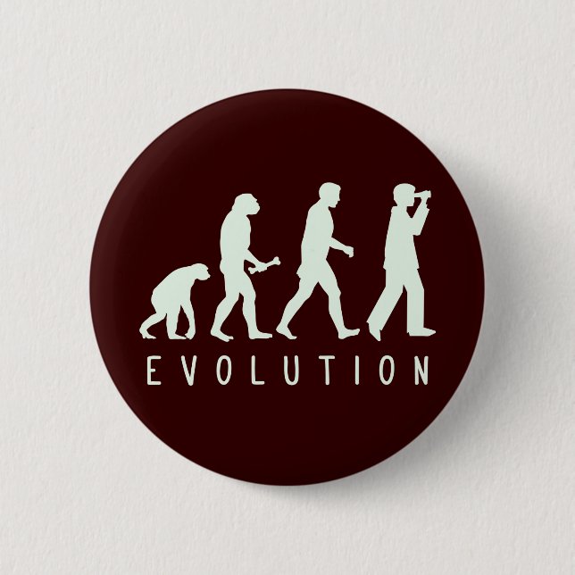 Evolution: Birder Button (Front)
