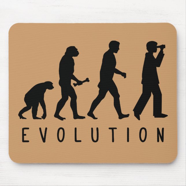 Evolution: Birder Mouse Pad (Front)