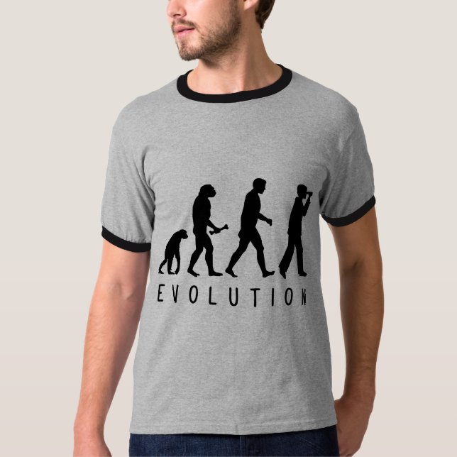 Evolution: Birder T-Shirt (Front)