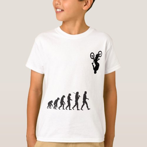 Evolution _ BMX Bike Flip T_Shirt