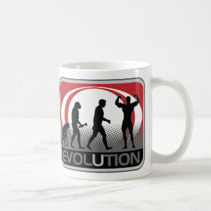 Evolution BodyBuilder Coffee Mug
