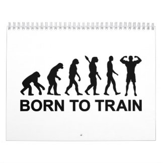 Evolution Bodybuilding born to train Calendar