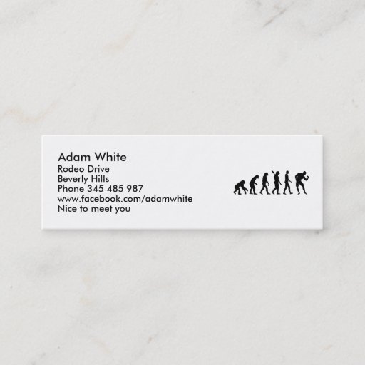 Customizable Evolution Bodybuilding muscles Business Cards