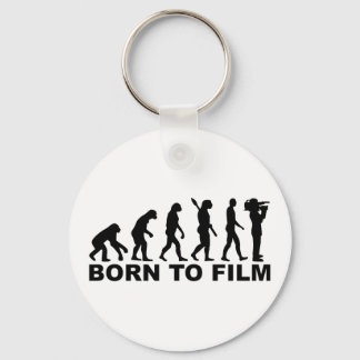 Evolution Born to film Keychain