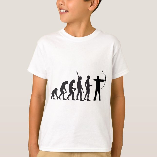 evolution bow and arrow T-Shirt (Front)