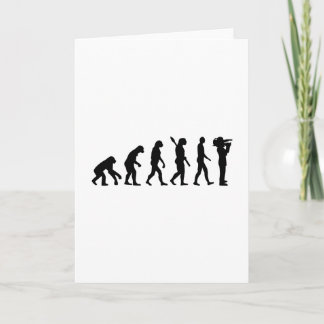 Evolution cameraman card