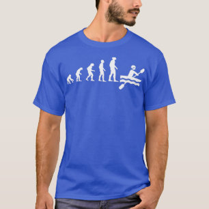 Evolution Canoe Kayak Rowing Canoeing Sport 2 T-Shirt