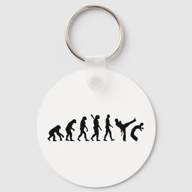 Evolution Capoeira Keychain (Front)