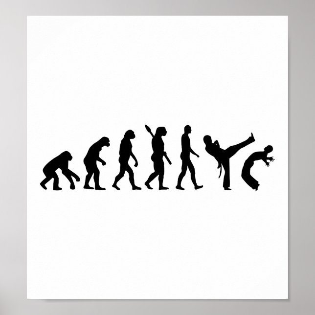 Evolution Capoeira Poster (Front)