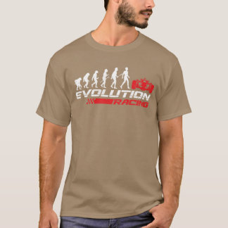 Evolution Car Racing F1 Formula 1 Mechanic Driver  T-Shirt