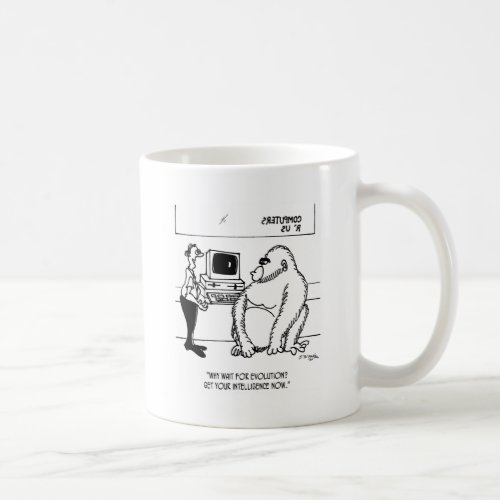 Evolution Cartoon 2839 Coffee Mug