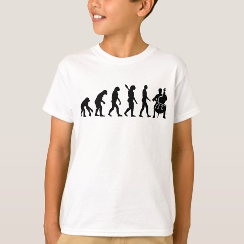 Evolution Cello T_Shirt