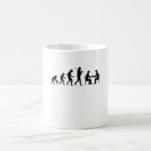 Evolution Chess Coffee Mug