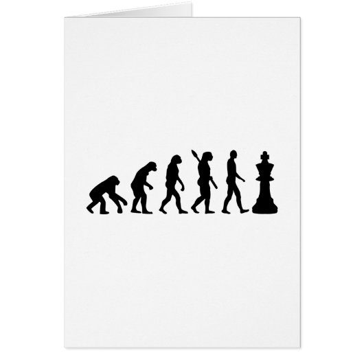 Evolution Chess king Cards (Front)