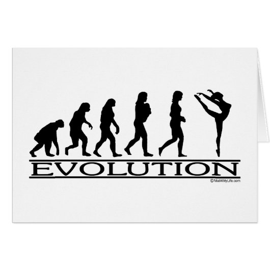 Evolution - Dance Cards (Front Horizontal)