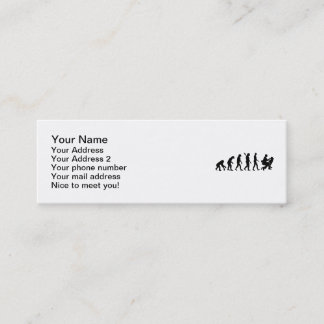 Evolution Dentist Mini Business Card
