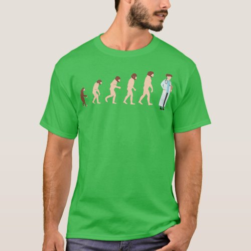 Evolution Doctor Funny Gift Idea 1 T_Shirt