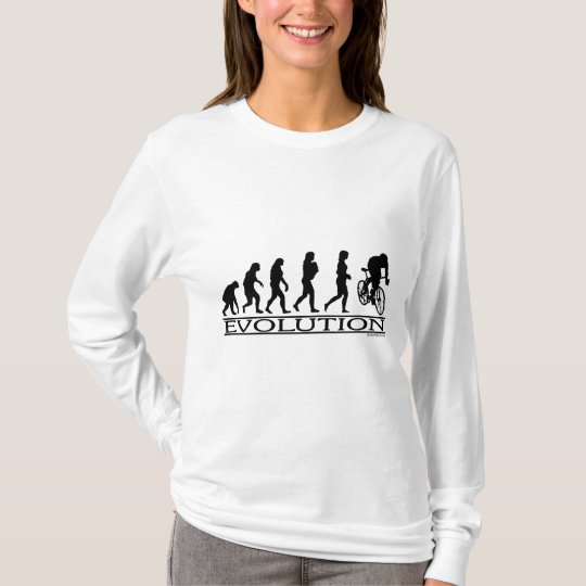 Evolution Female Cyclist T-Shirt